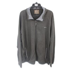 Drake waterfowl systems full zip jacket Fleece Size XL GRAY